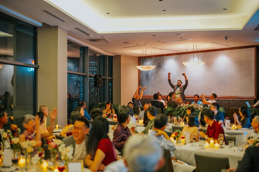 Artemis Grill Wedding Dinner Singapore