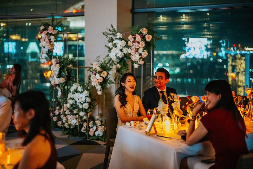 Artemis Grill Wedding Dinner Singapore