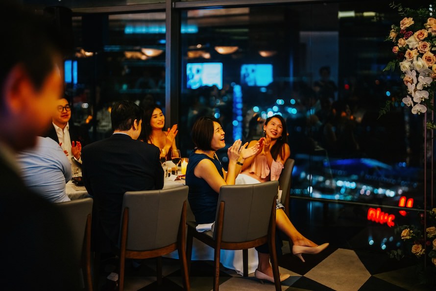 Artemis Grill Wedding Dinner Singapore