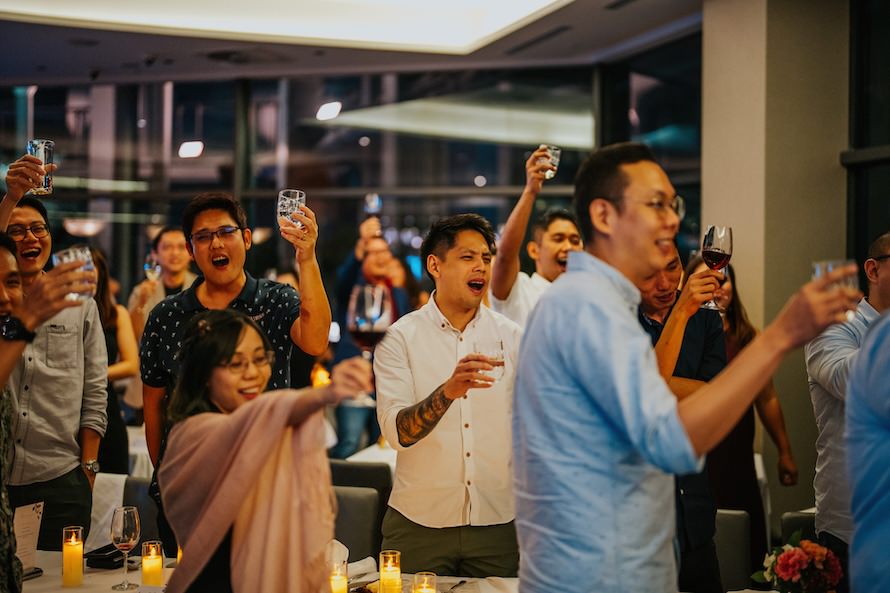 Artemis Grill Wedding Dinner Singapore