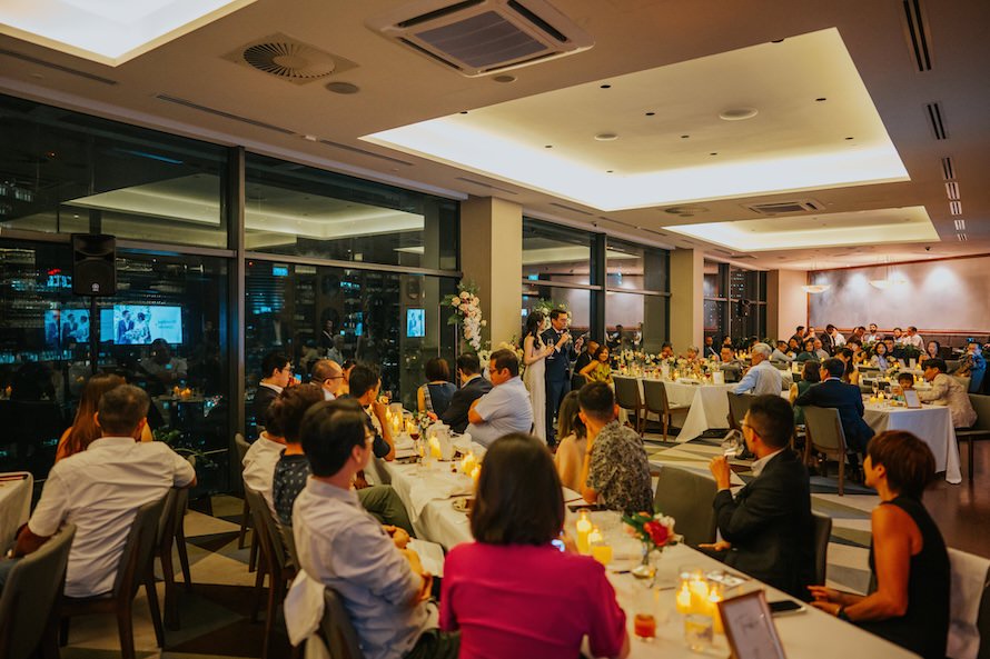 Artemis Grill Wedding Dinner Singapore