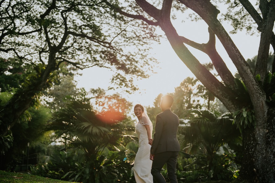 Hort Park Sunrise Singapore Prewedding Photography