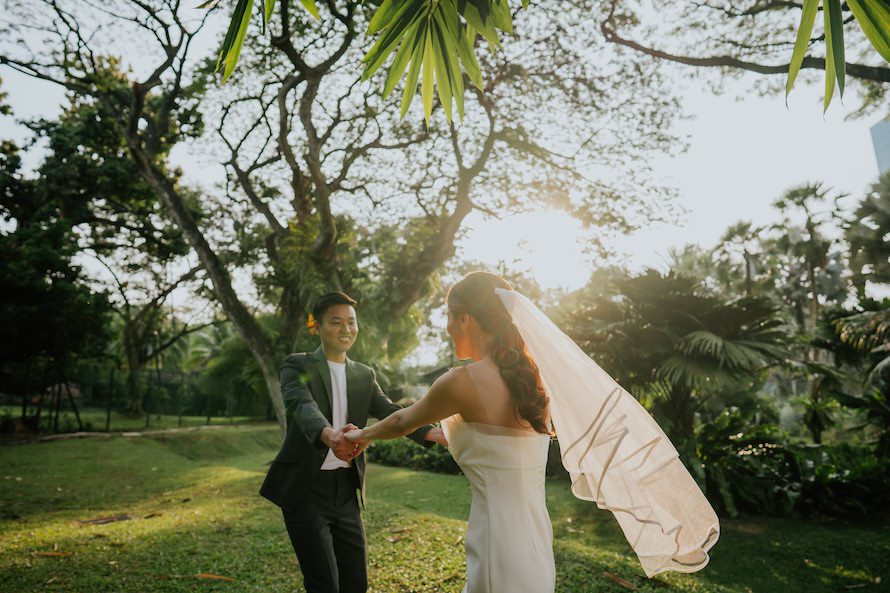 Hort Park Sunrise Singapore Prewedding Photography