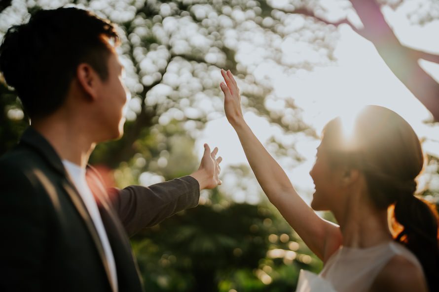 Hort Park Sunrise Singapore Prewedding Photography