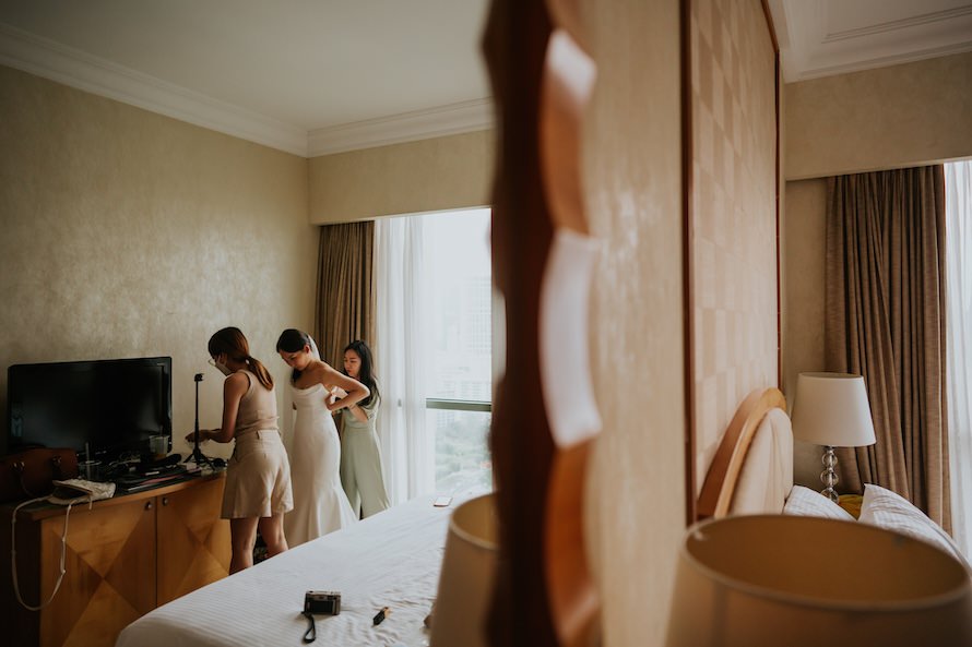 Red House Seafood Singapore Wedding Photography