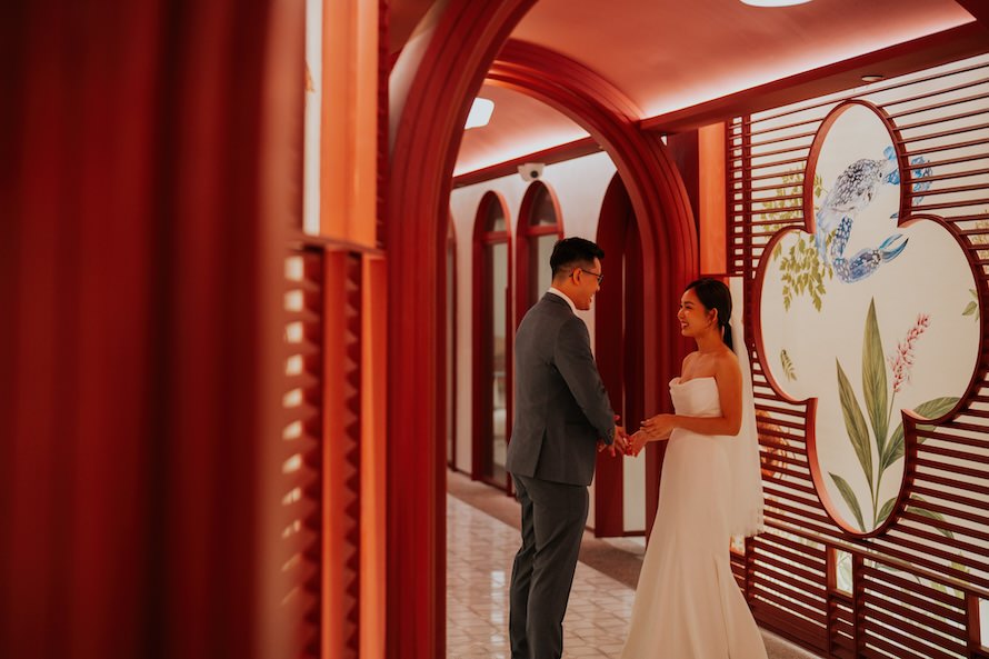 Red House Seafood Singapore Wedding Photography