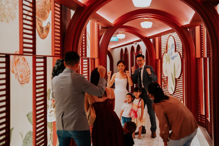 Red House Seafood Singapore Wedding Photography