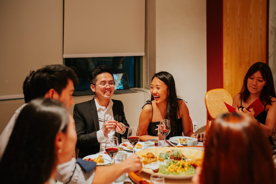 Red House Seafood Singapore Wedding Photography