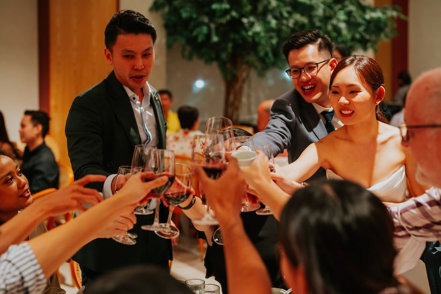 Red House Seafood Singapore Wedding Photography