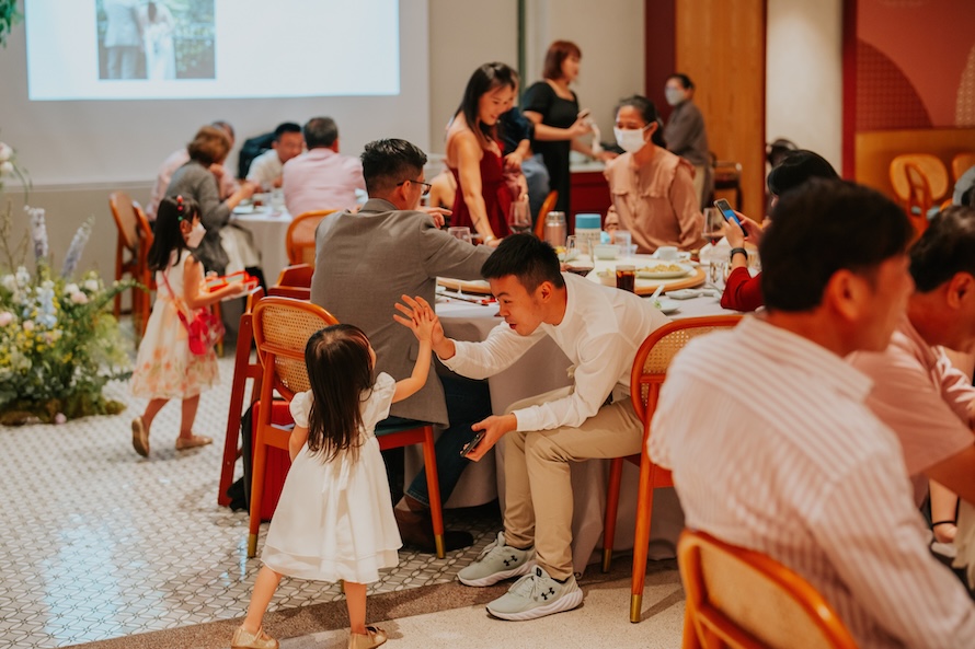 Red House Seafood Singapore Wedding Photography