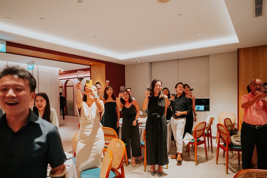 Red House Seafood Singapore Wedding Photography