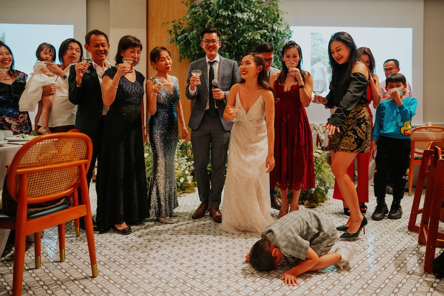 Red House Seafood Singapore Wedding Photography
