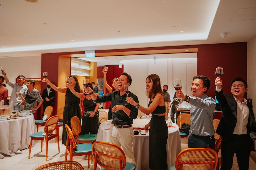 Red House Seafood Singapore Wedding Photography