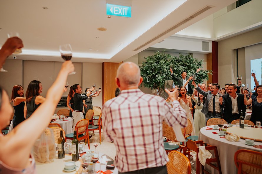 Red House Seafood Singapore Wedding Photography