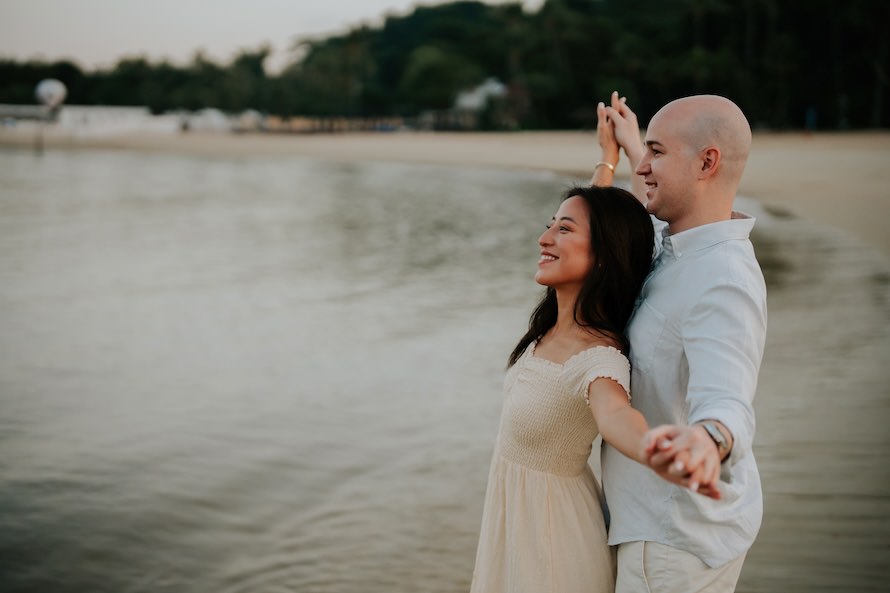 Tanjong Beach Sentosa Singapore Prewedding Photography