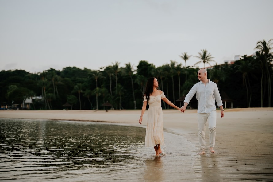 Tanjong Beach Sentosa Singapore Prewedding Photography