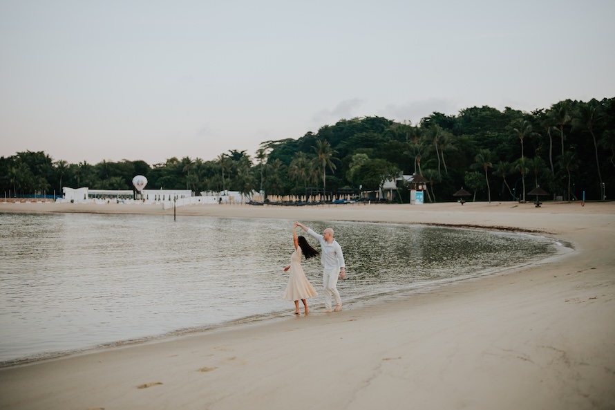 Tanjong Beach Sentosa Singapore Prewedding Photography