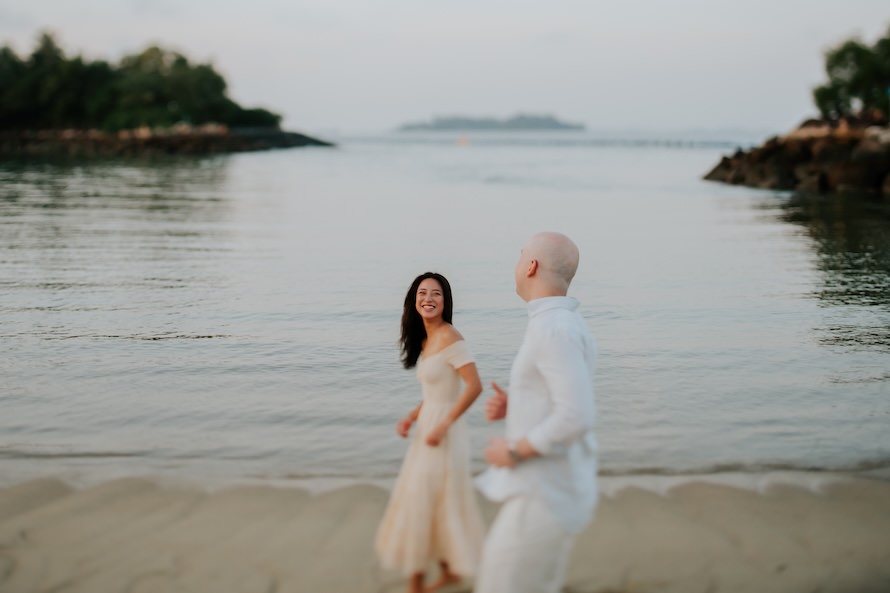 Tanjong Beach Sentosa Singapore Prewedding Photography