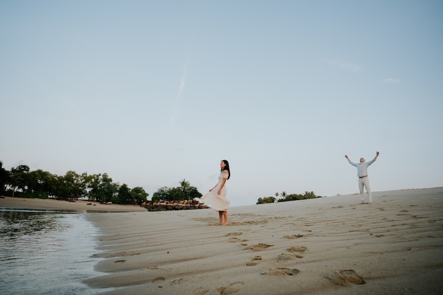 Tanjong Beach Sentosa Singapore Prewedding Photography