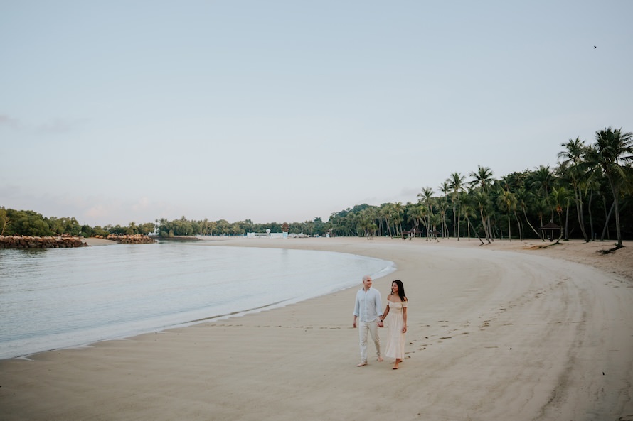 Tanjong Beach Sentosa Singapore Prewedding Photography