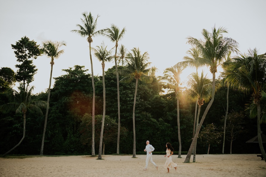 Tanjong Beach Sentosa Singapore Prewedding Photography