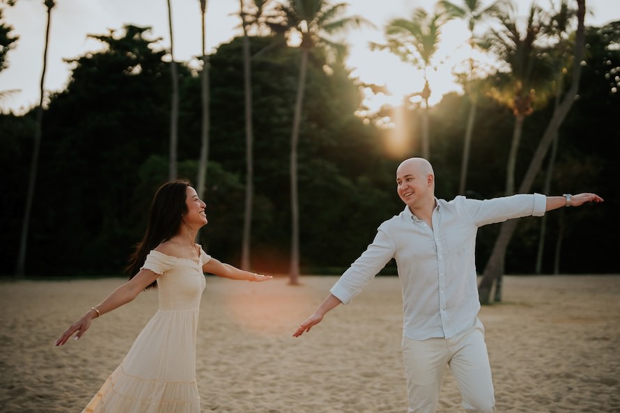 Tanjong Beach Sentosa Singapore Prewedding Photography