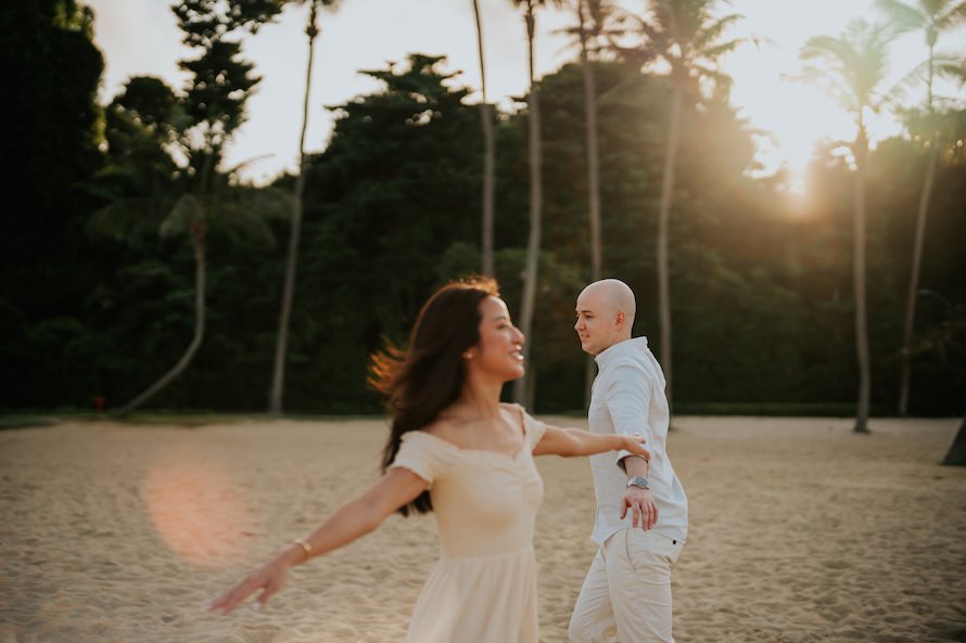 Tanjong Beach Sentosa Singapore Prewedding Photography
