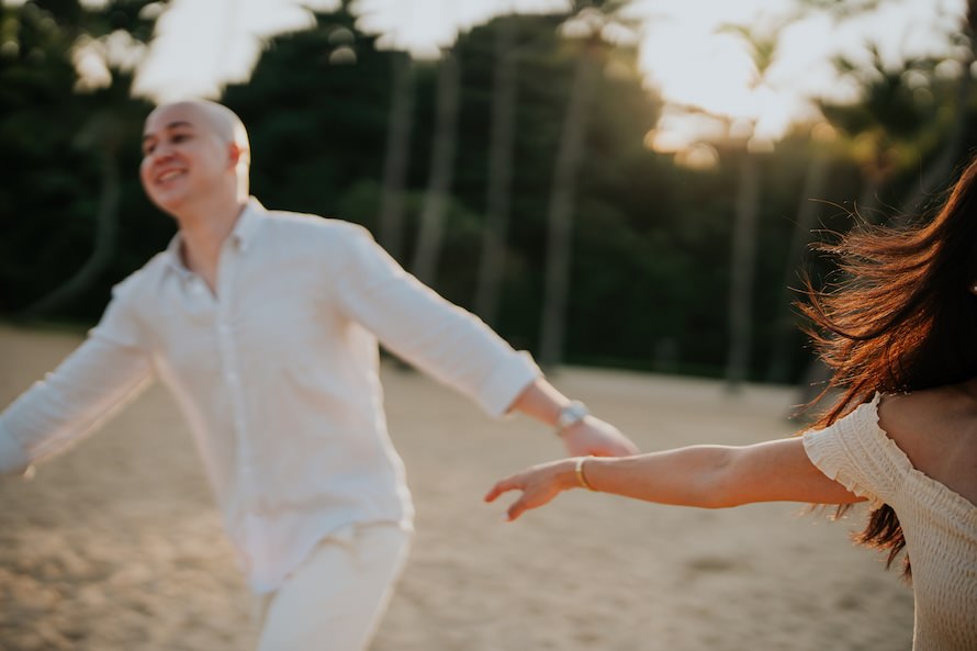 Tanjong Beach Sentosa Singapore Prewedding Photography