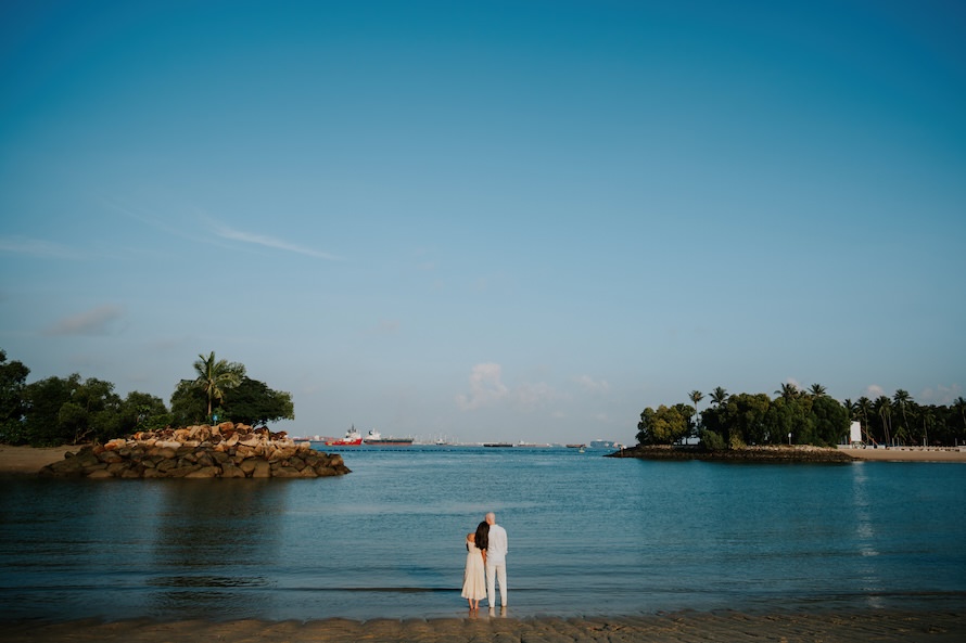 Tanjong Beach Sentosa Singapore Prewedding Photography