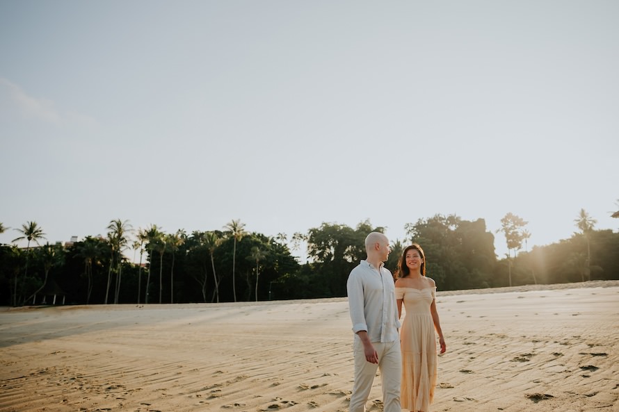 Tanjong Beach Sentosa Singapore Prewedding Photography