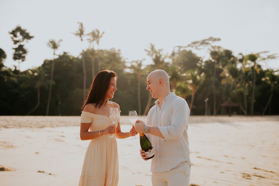 Tanjong Beach Sentosa Singapore Prewedding Photography