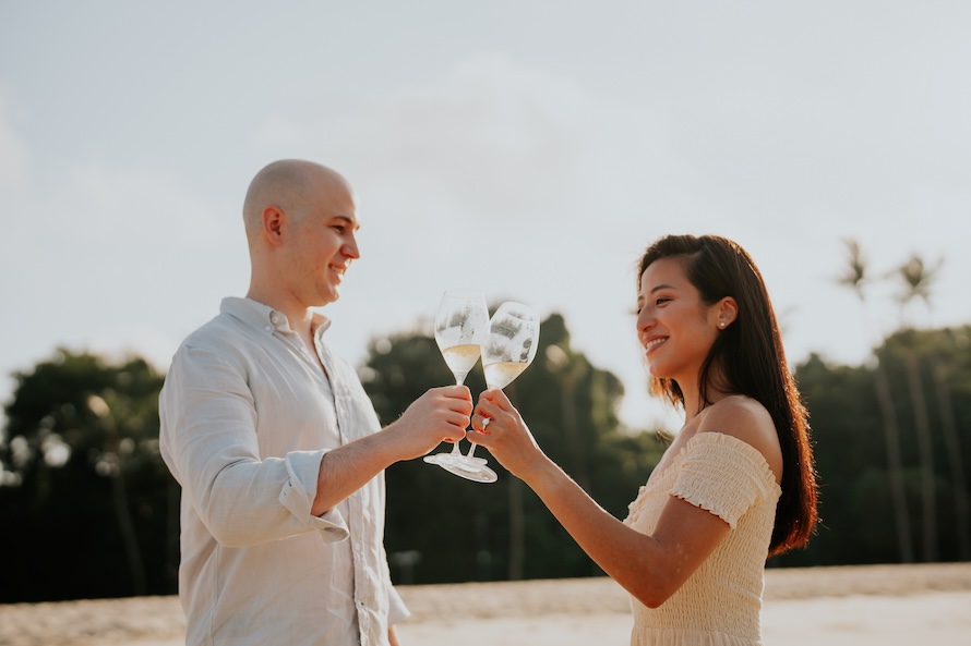Tanjong Beach Sentosa Singapore Prewedding Photography
