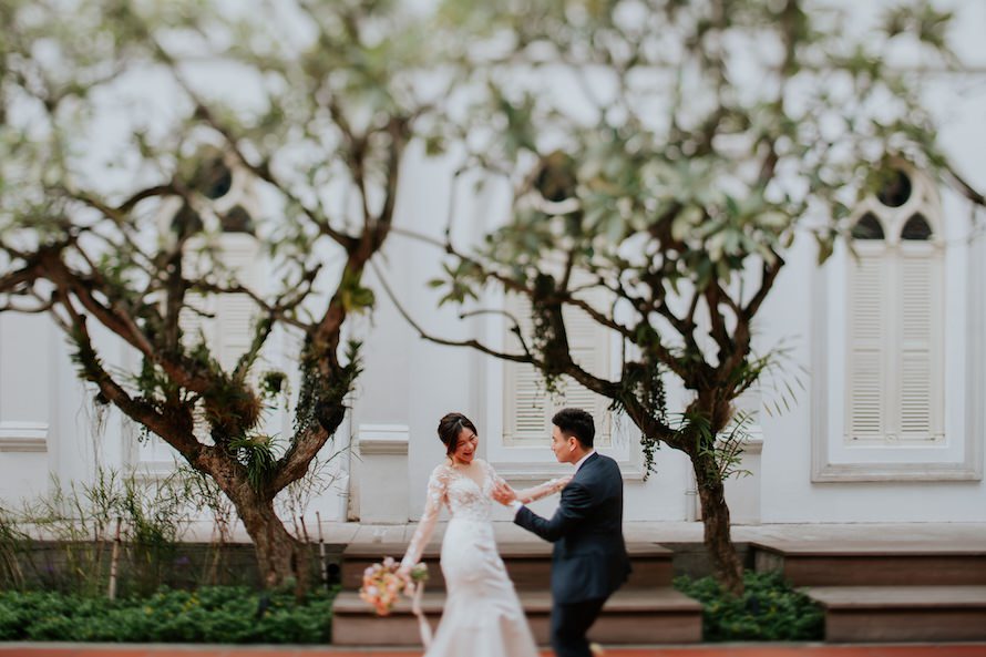 Alcove Chijmes Singapore Wedding Photography