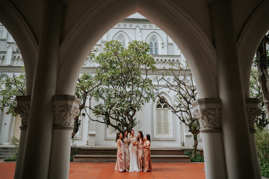 Alcove Chijmes Singapore Wedding Photography