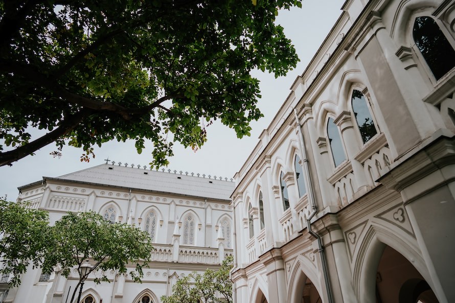Alcove Chijmes Singapore Wedding Photography