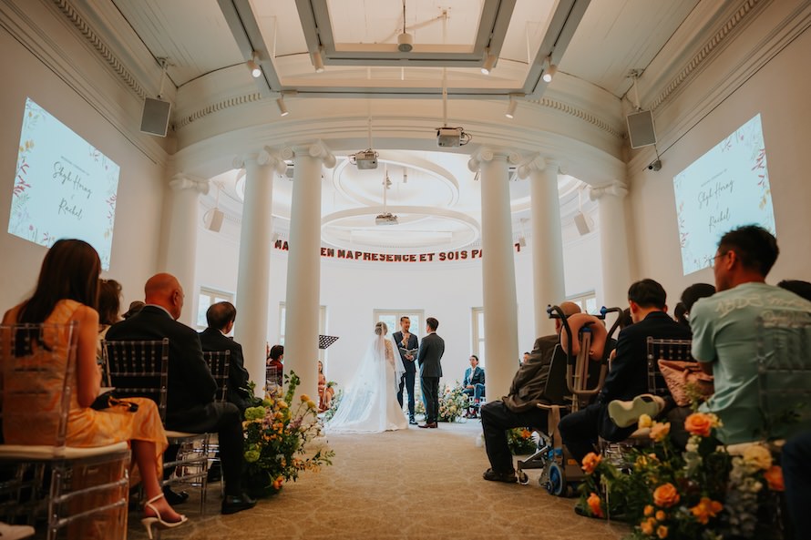 Alcove Chijmes Singapore Wedding Photography