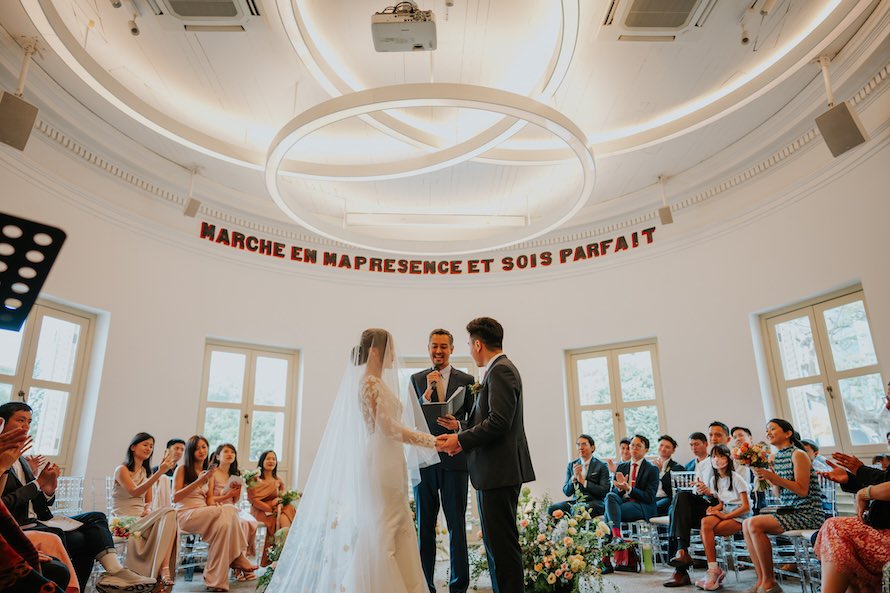 Alcove Chijmes Singapore Wedding Photography