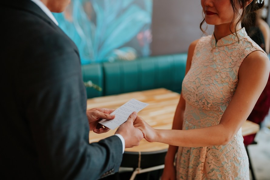 Cafe Confetti Wedding Solemnisation