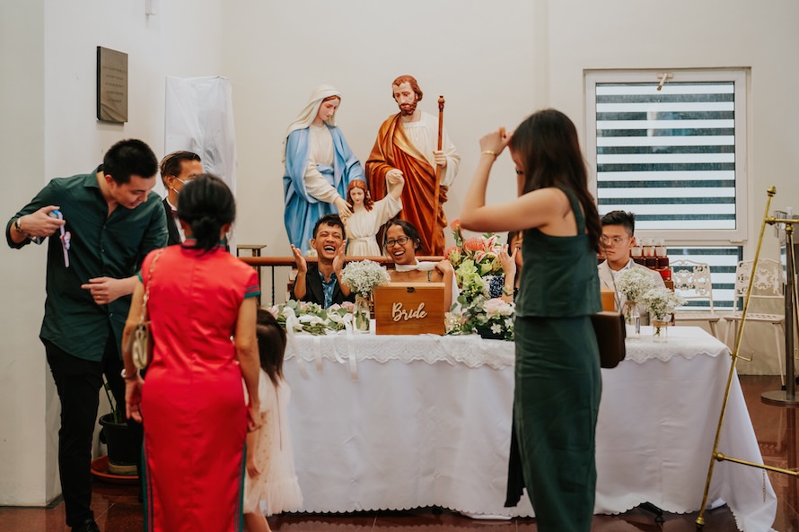 Church of the Holy Family Singapore Wedding Photography