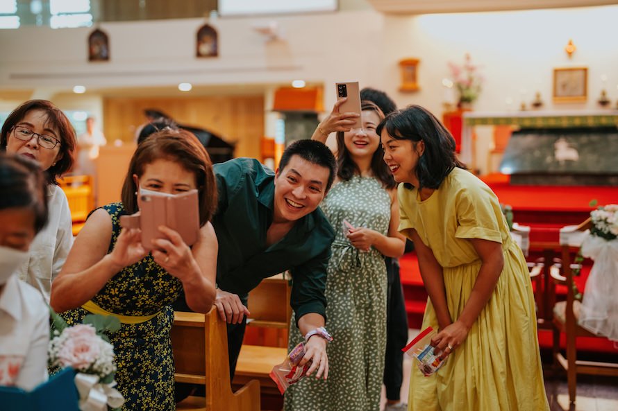 Church of the Holy Family Singapore Wedding Photography