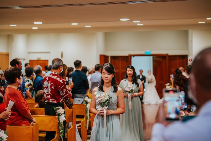 Church of the Holy Family Singapore Wedding Photography