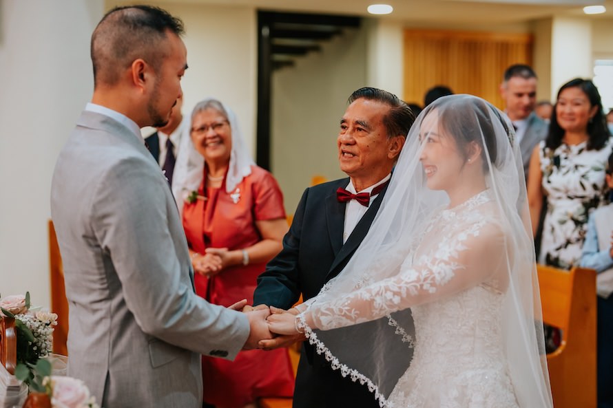 Church of the Holy Family Singapore Wedding Photography
