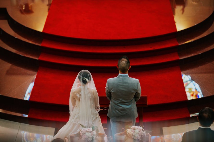 Church of the Holy Family Singapore Wedding Photography