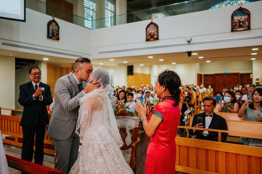 Church of the Holy Family Singapore Wedding Photography