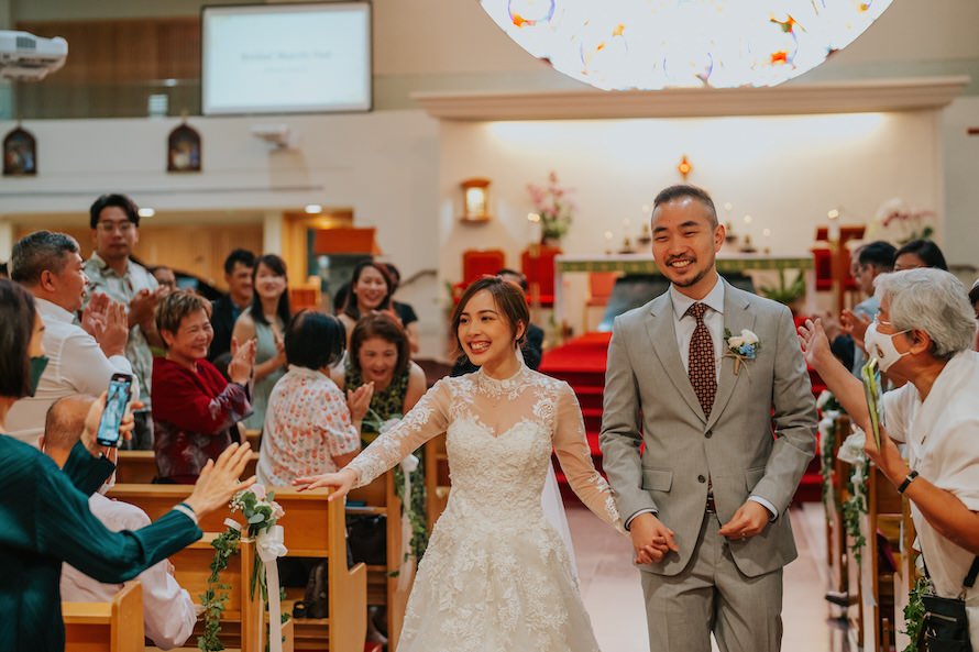 Church of the Holy Family Singapore Wedding Photography