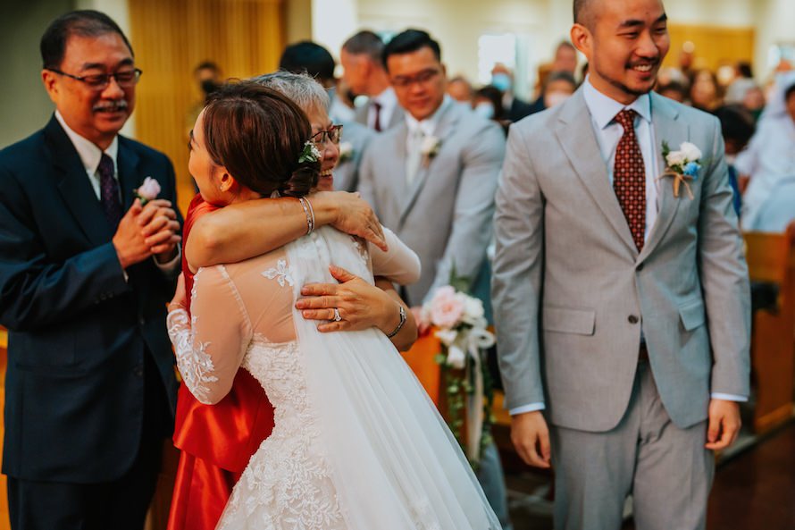 Church of the Holy Family Singapore Wedding Photography