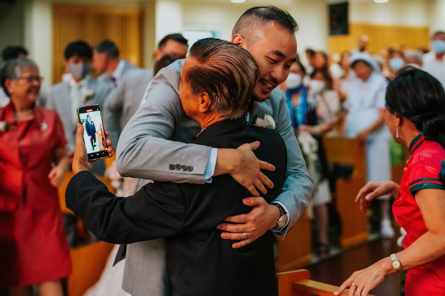Church of the Holy Family Singapore Wedding Photography
