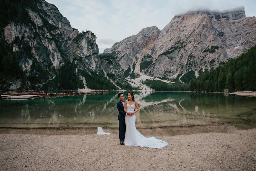Dolomites Italy Pre Wedding Photography