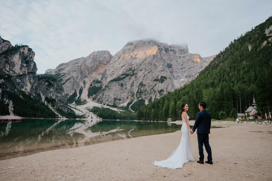 Dolomites Italy Pre Wedding Photography