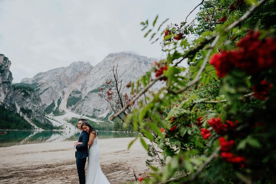 Dolomites Italy Pre Wedding Photography